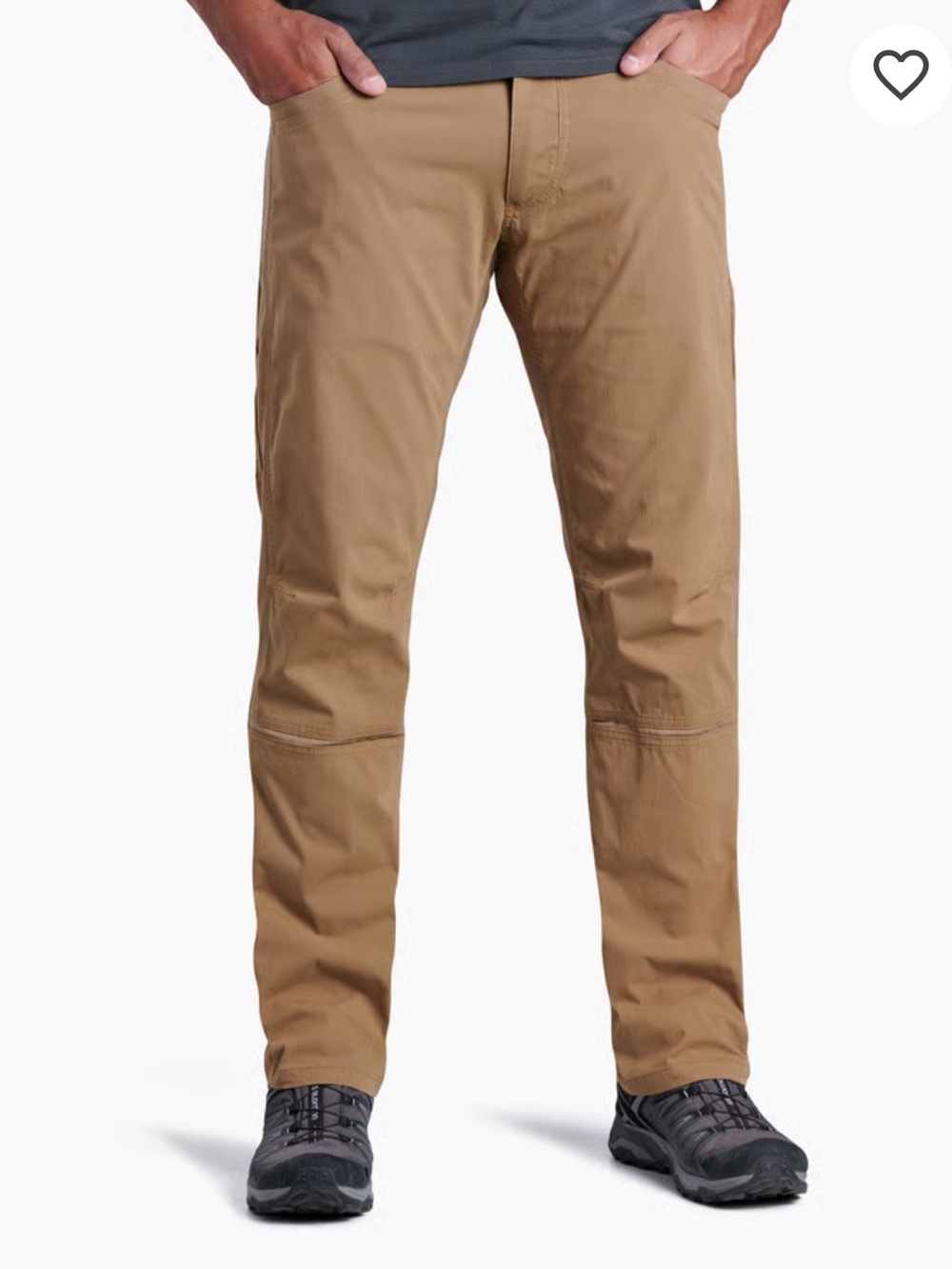 KUHL Radikl Lightweight Technical Pants Dark Khaki Men’s Size 36x32